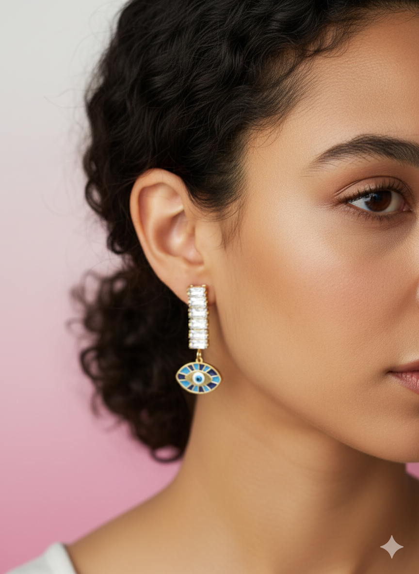 Crystal Cluster Studs